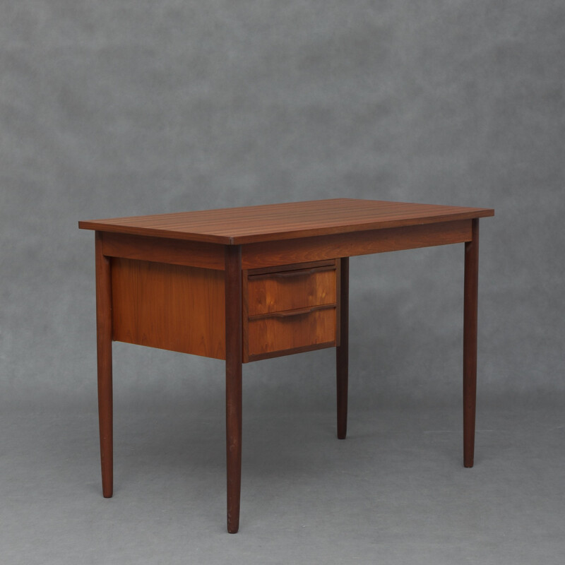 Vintage danish minimalist desk - 1960s