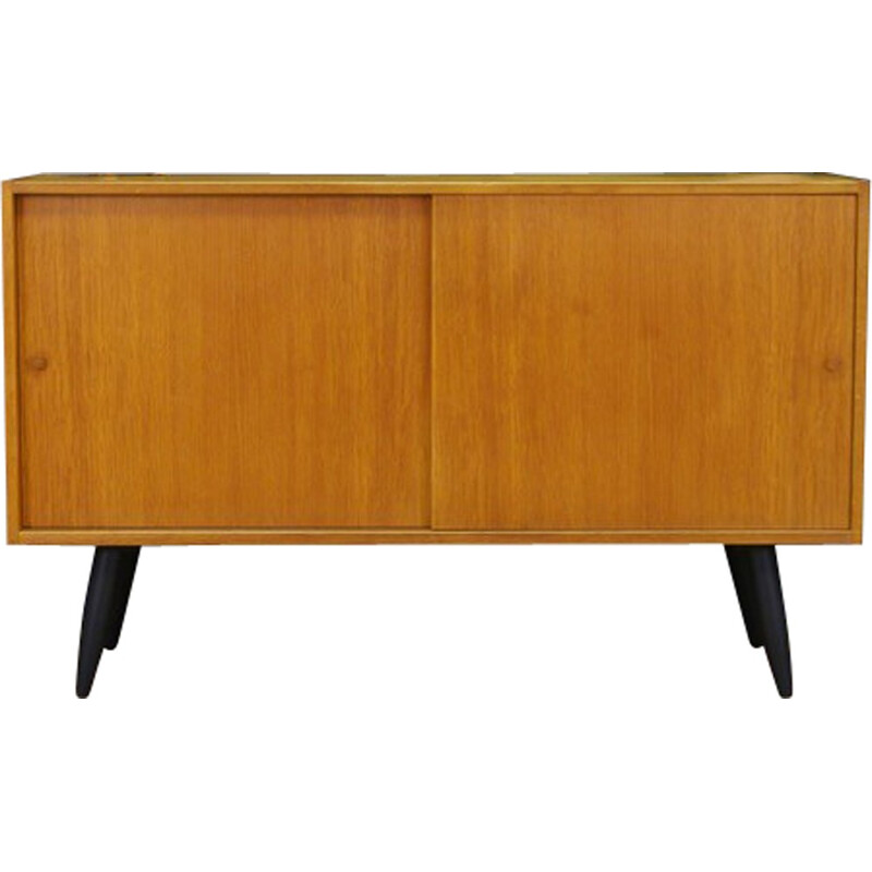 Vintage ash danish cabinet - 1960s