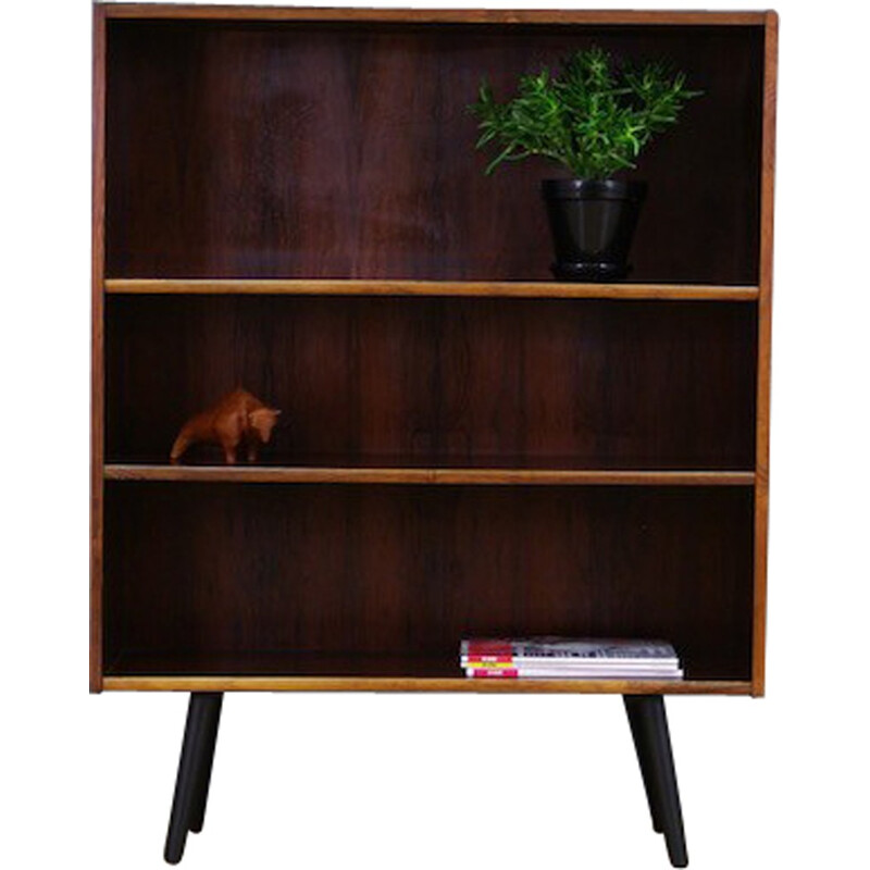 Mid century rosewood bookcase, Denmark - 1970s