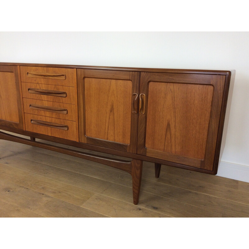 Vintage sideboard credenza by V.B Wilkins for Gplan - 1960s