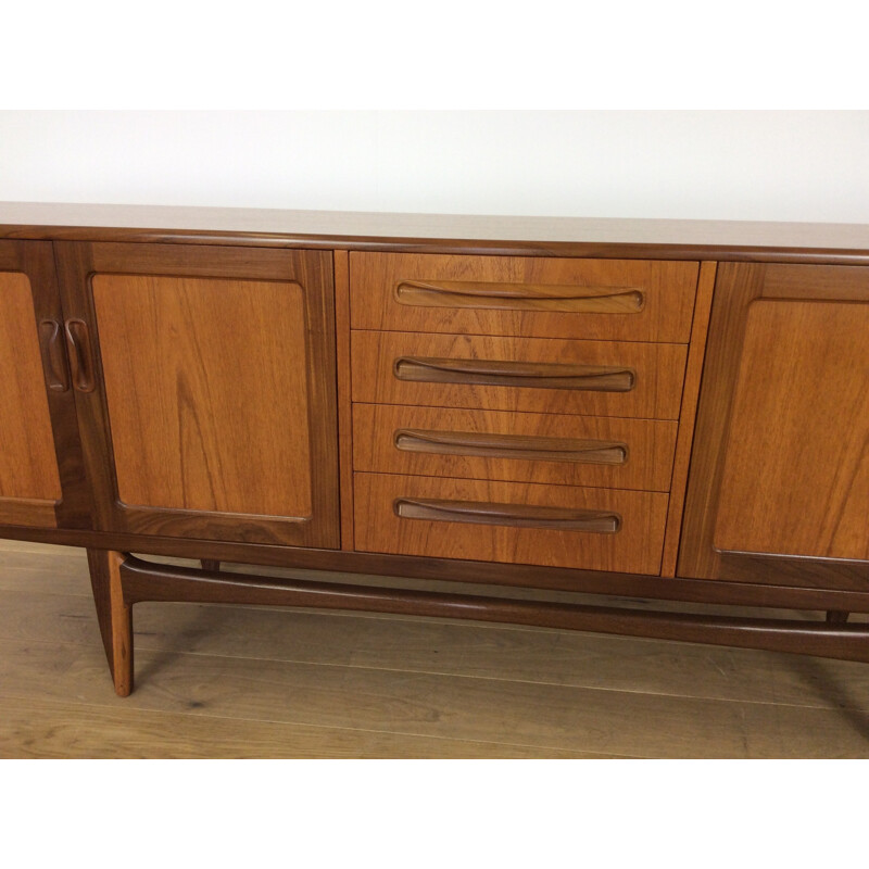 Vintage sideboard credenza by V.B Wilkins for Gplan - 1960s