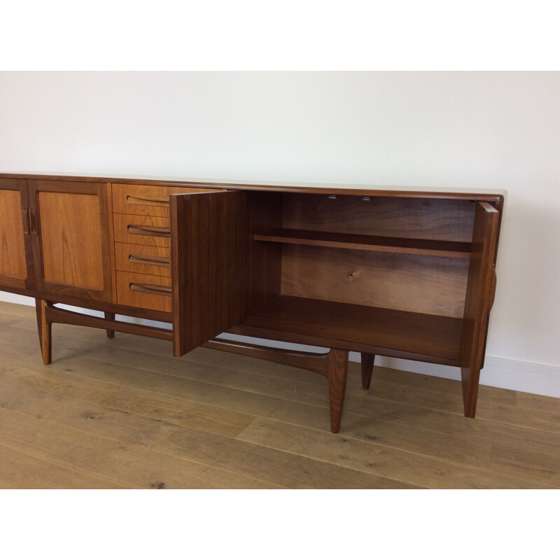 Vintage sideboard credenza by V.B Wilkins for Gplan - 1960s