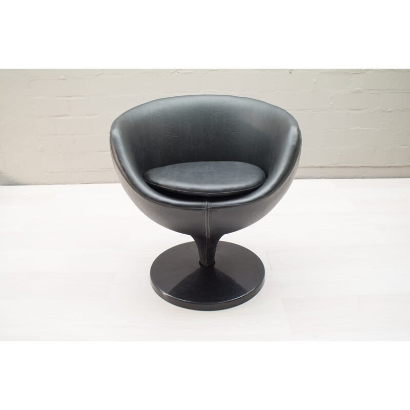 Fauteuil Lounge Luna Ball par Pierre Guariche pour Meurop - 1960