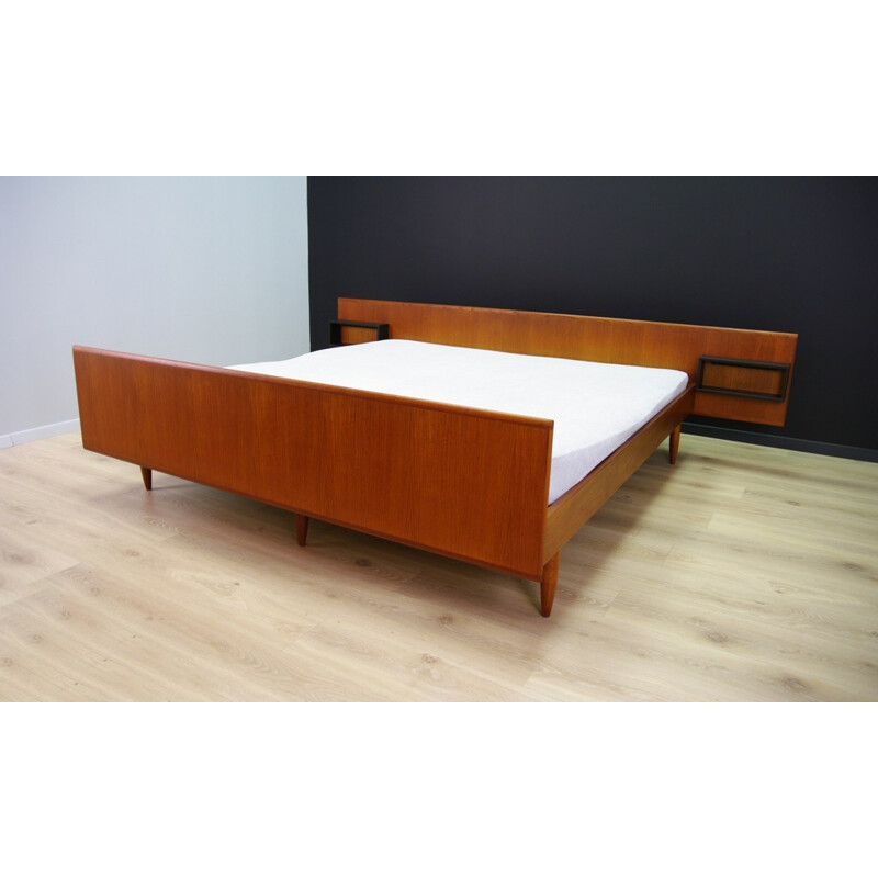 Mid century Teak bed, Denmark - 1960s