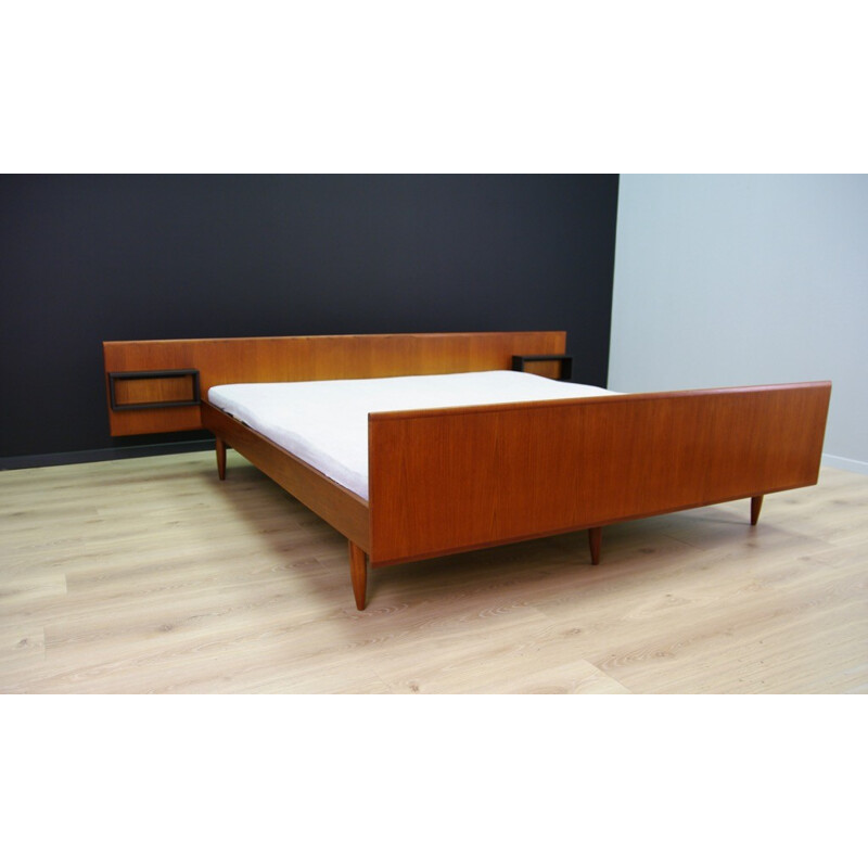 Mid century Teak bed, Denmark - 1960s