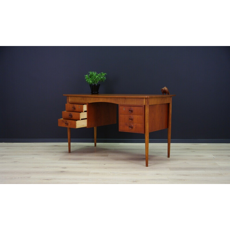 Mid century retro writing desk, Denmark - 1960s