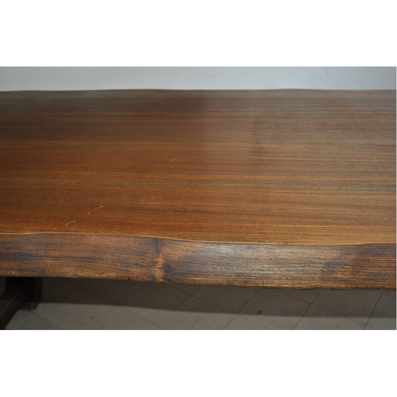 Large brutalist Dining table - 1950s