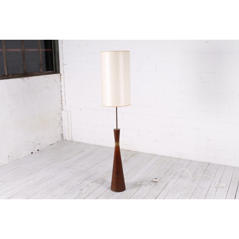 Vintage Spindle Floor Lamp - 1950s