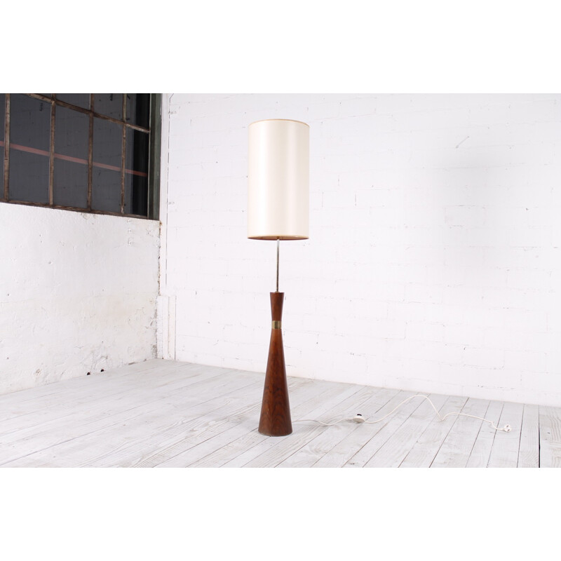 Vintage Spindle Floor Lamp - 1950s