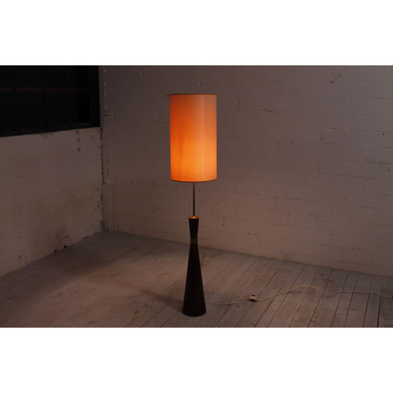 Vintage Spindle Floor Lamp - 1950s