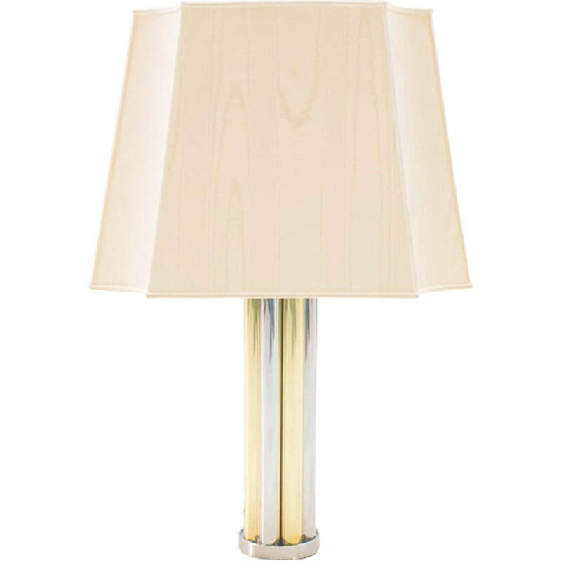 Mid-Century Bicolor Table Lamp - 1960s