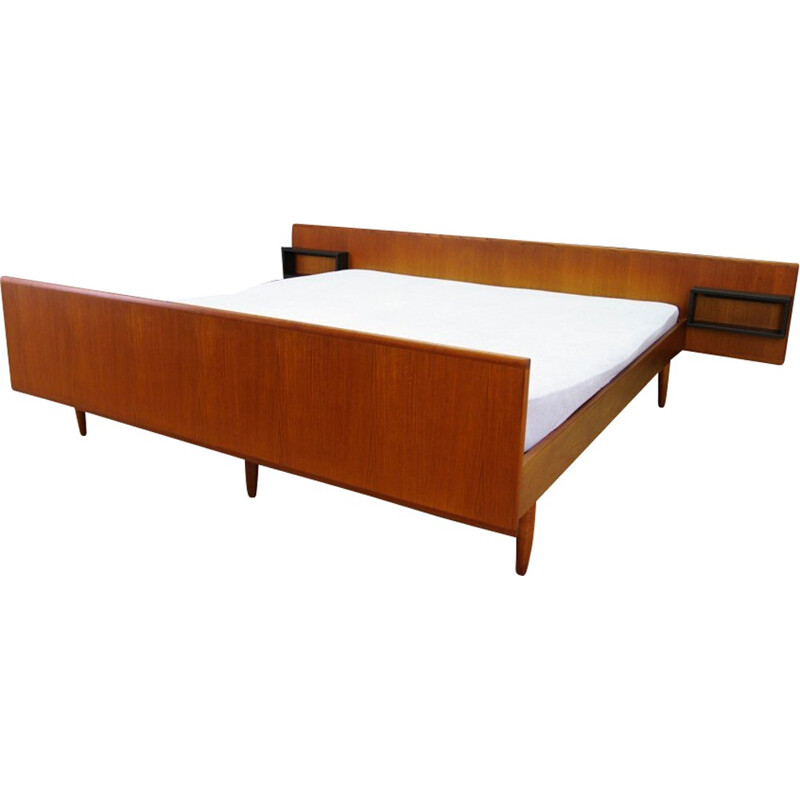 Mid century Teak bed, Denmark - 1960s