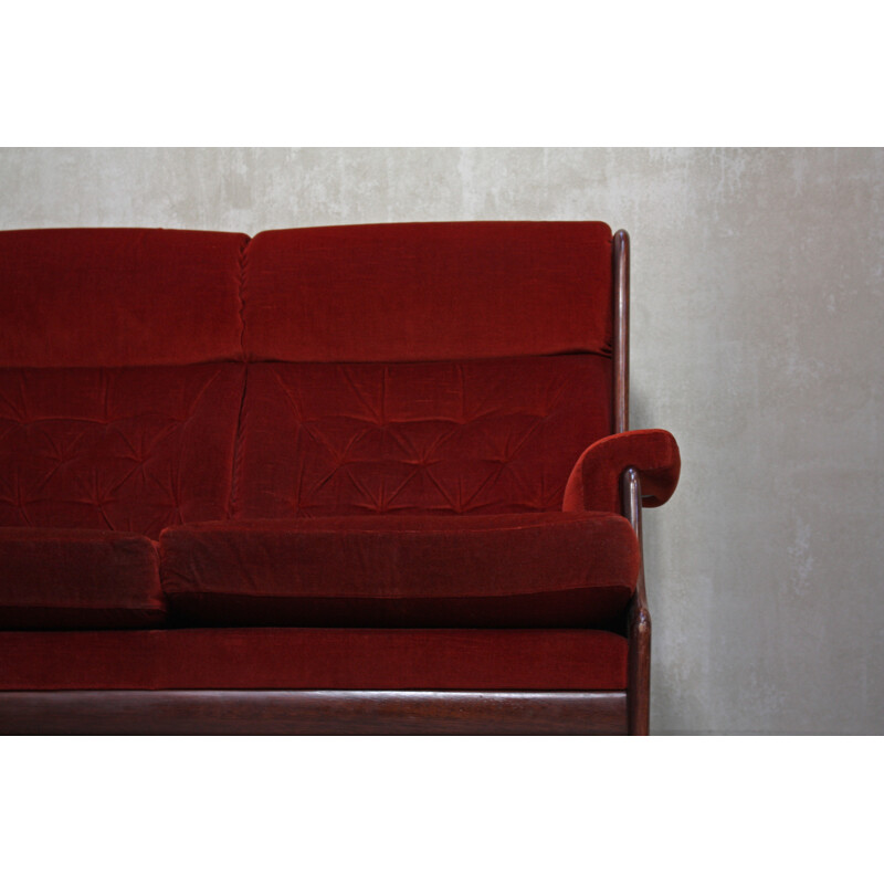 Suite de canapé et fauteuil lounge vintage de Guy Rogers - 1960