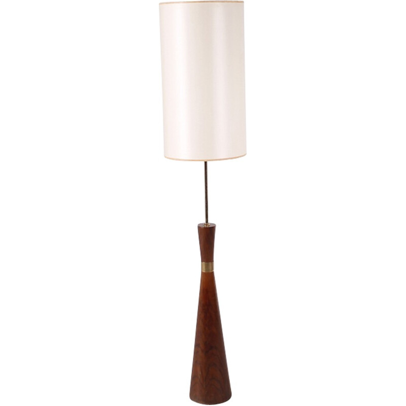 Vintage Spindle Floor Lamp - 1950s