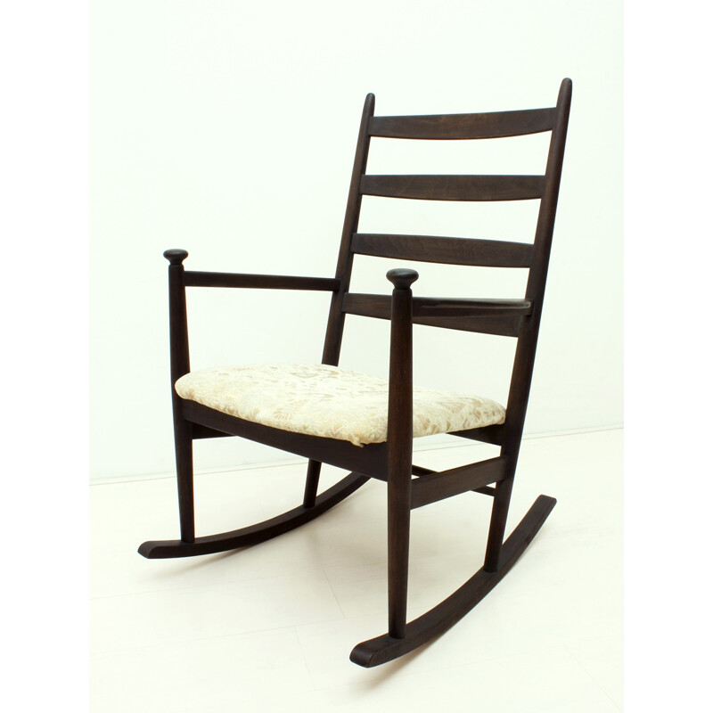 Vintage schommelstoel van Poul M.Volther voor Gemla, Zweden 1950