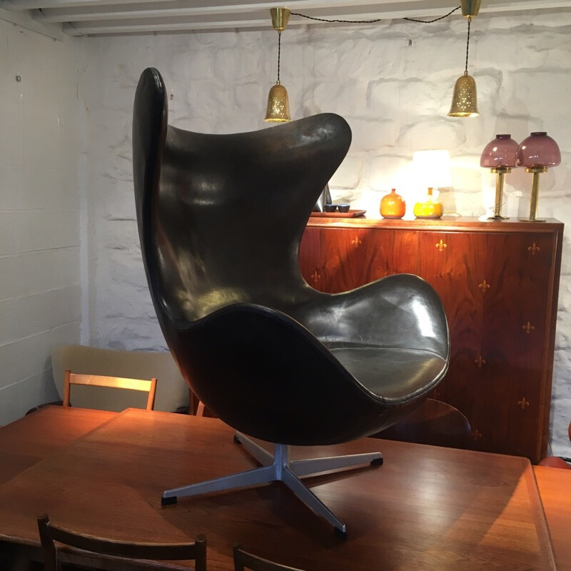 Vintage Egg Chair by Jacobsen Arne for Fritz Hansen - 1960s