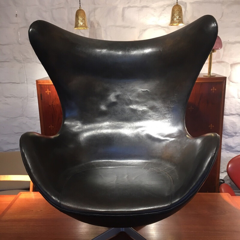 Fauteuil Egg Chair d'Arne Jacobsen pour Fritz Hansen - 1960