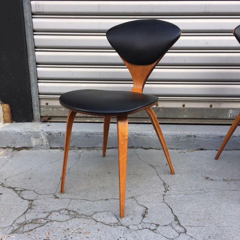 Set of 4 chairs by Norman Cherner for Plycraft - 1960s