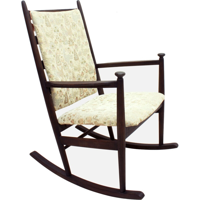 Vintage schommelstoel van Poul M.Volther voor Gemla, Zweden 1950