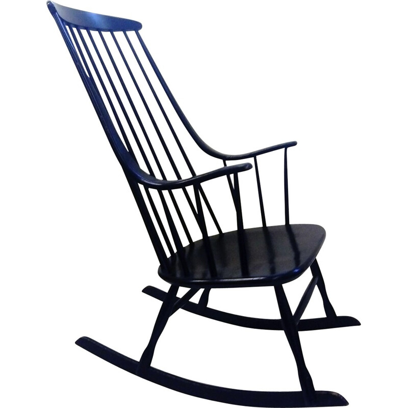 Chaise à bascule dlg Tapiovaraa de Lena Larsson, Suède - 1960