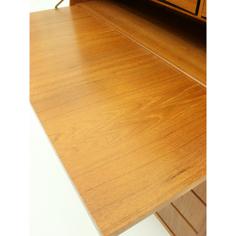 Danish Teak Secretary by ERLING TORVITS for Klim Møbelfabrik - 1960s