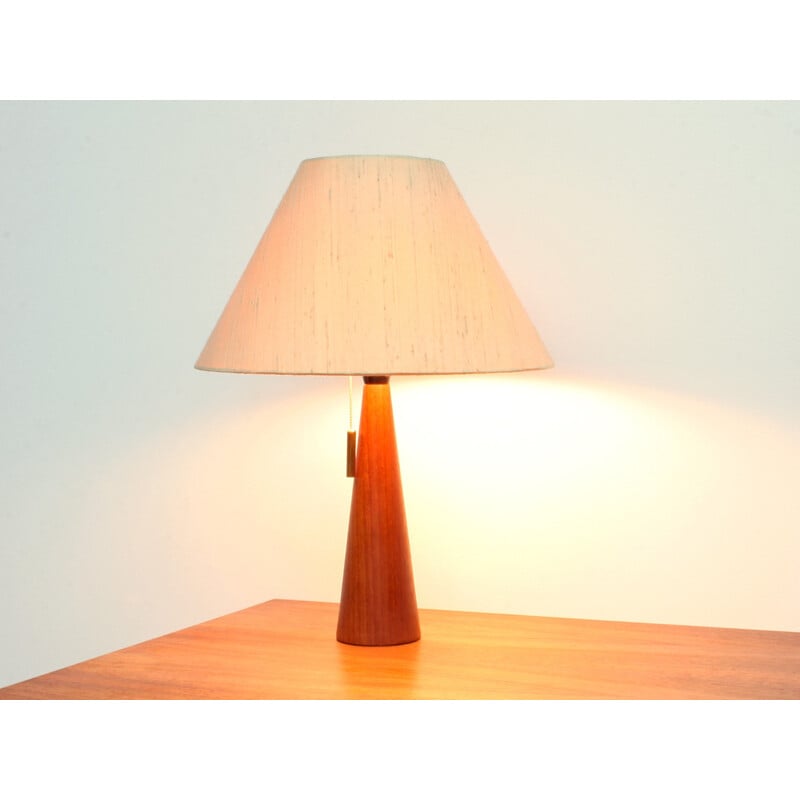 Danish Teak Desk Lamp - 1950s