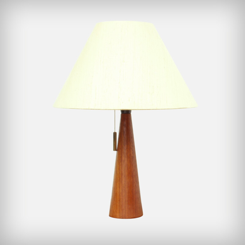 Danish Teak Desk Lamp - 1950s