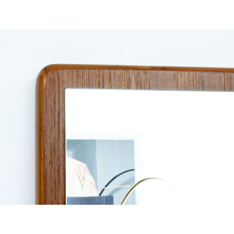 Danish Teak Mirror by Aksel Kjersgaard for Vildbjerg Møbelfabrik ApS - 1960s