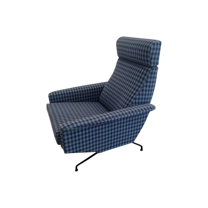 Vintage fabric armchair - 1960s