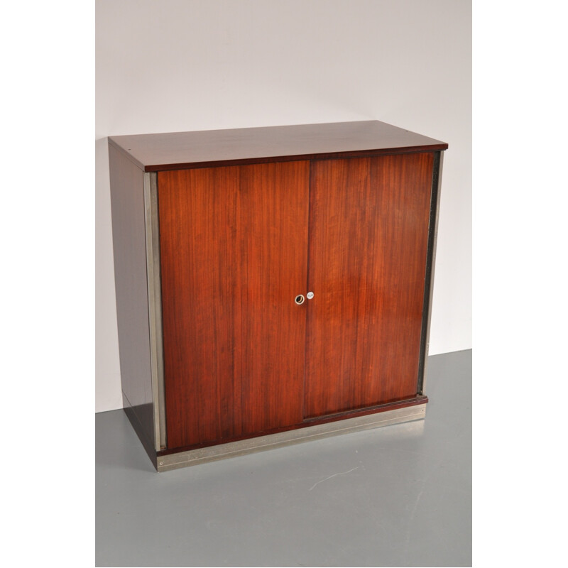 Italian tropical hardwood cabinet by Ico Parisi - 1970s