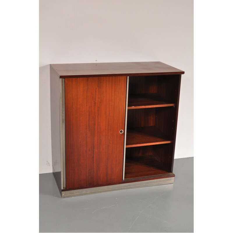 Italian tropical hardwood cabinet by Ico Parisi - 1970s