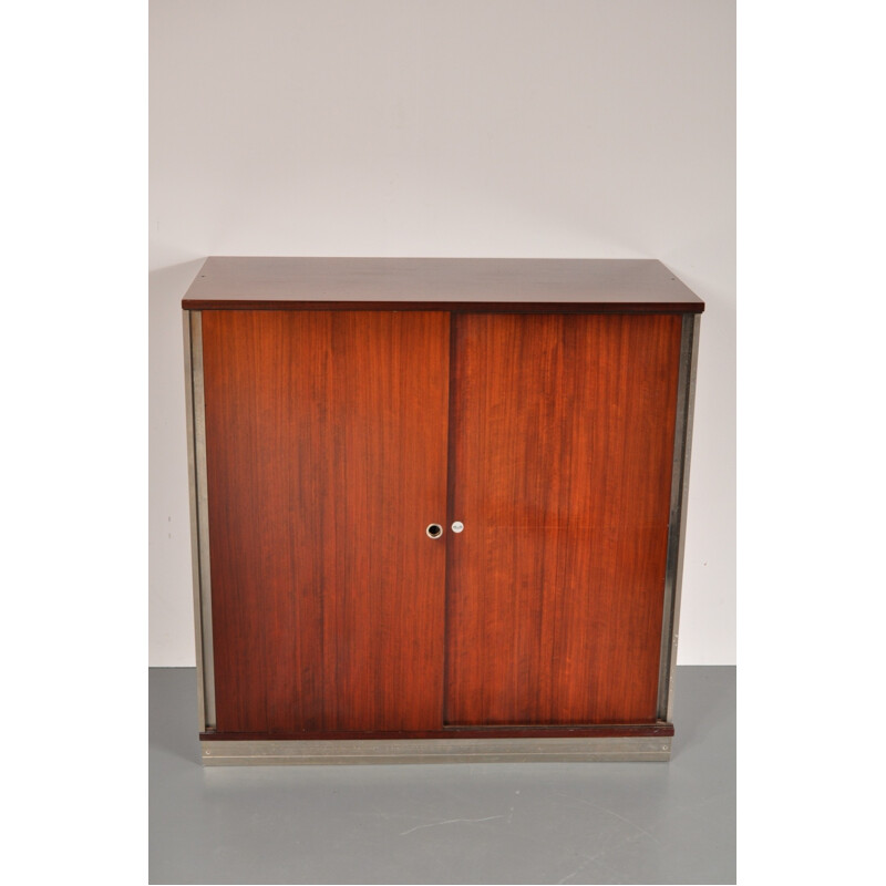 Italian tropical hardwood cabinet by Ico Parisi - 1970s