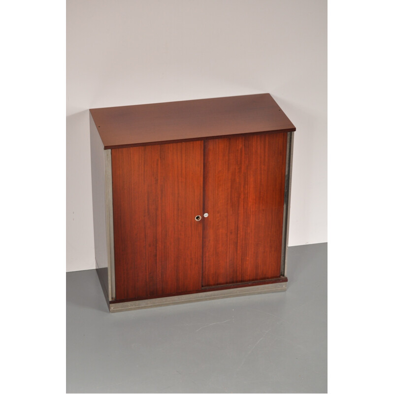 Italian tropical hardwood cabinet by Ico Parisi - 1970s