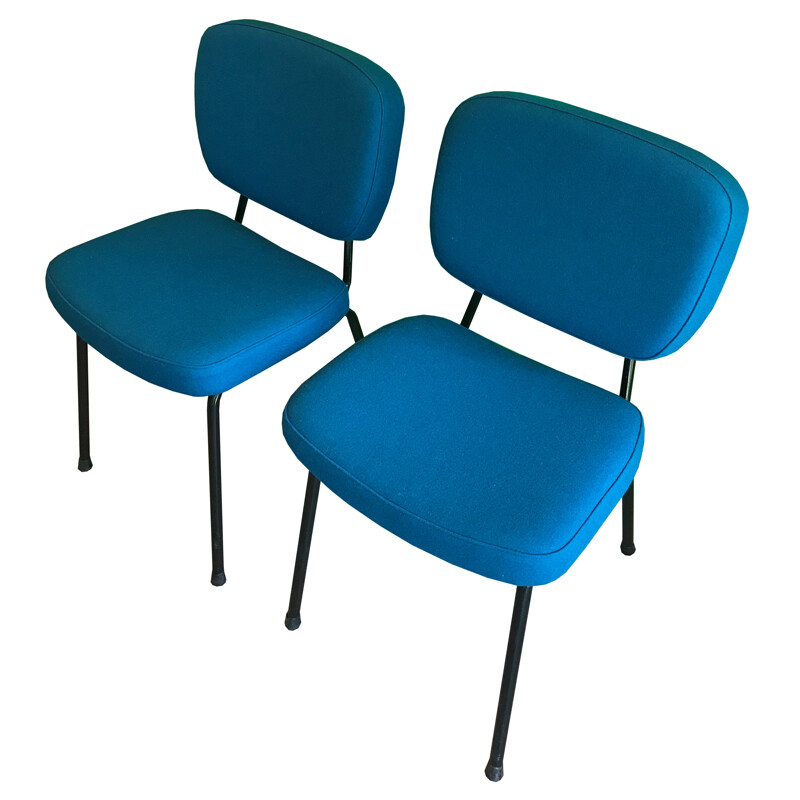 Pair of CM196 chairs by Pierre Paulin for Thonet - 1960