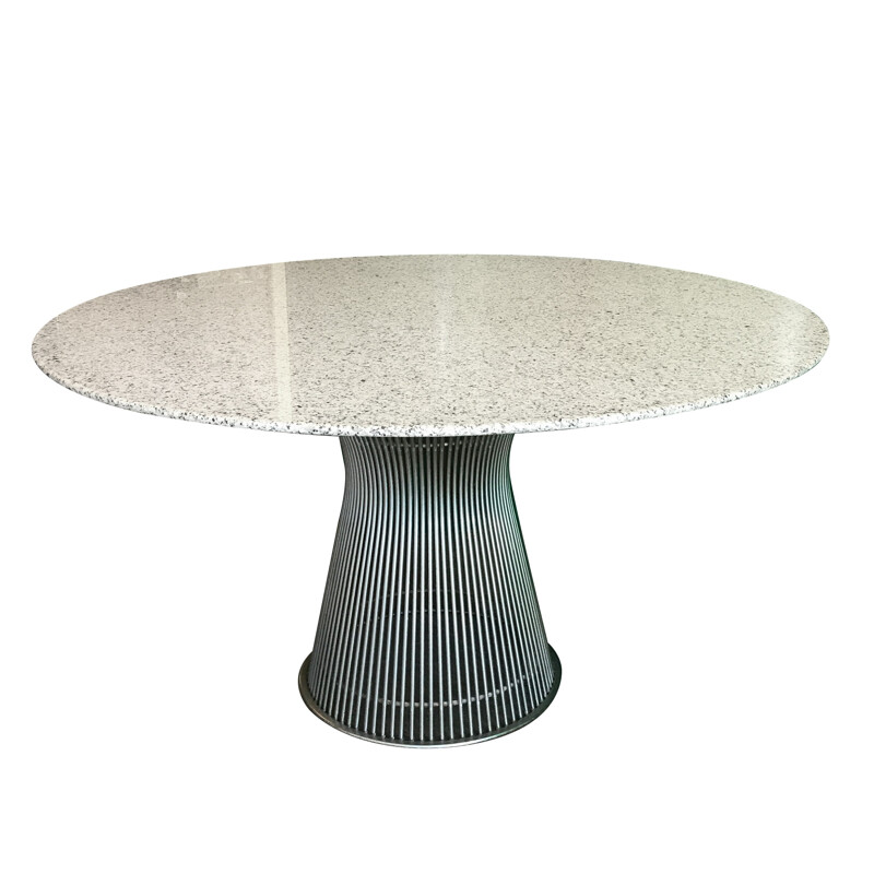 Granite table by Warren Platner for Knoll - 1970s