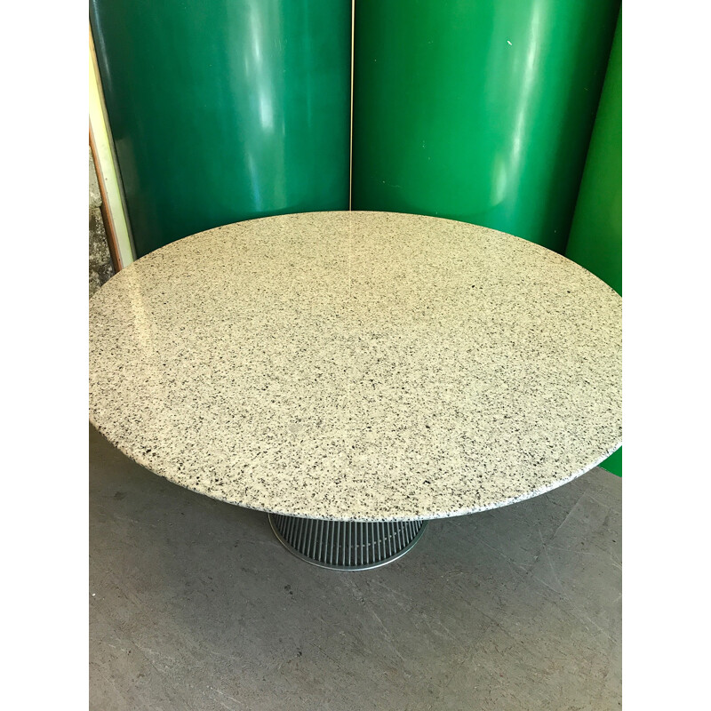 Granite table by Warren Platner for Knoll - 1970s