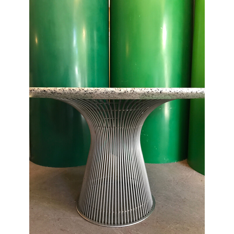 Granite table by Warren Platner for Knoll - 1970s