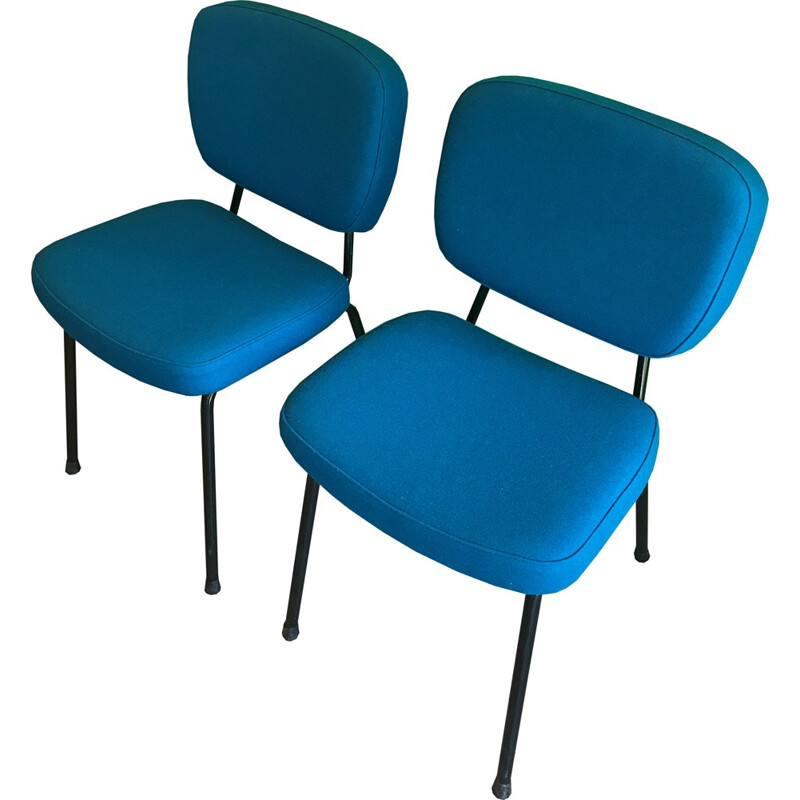 Pair of CM196 chairs by Pierre Paulin for Thonet - 1960