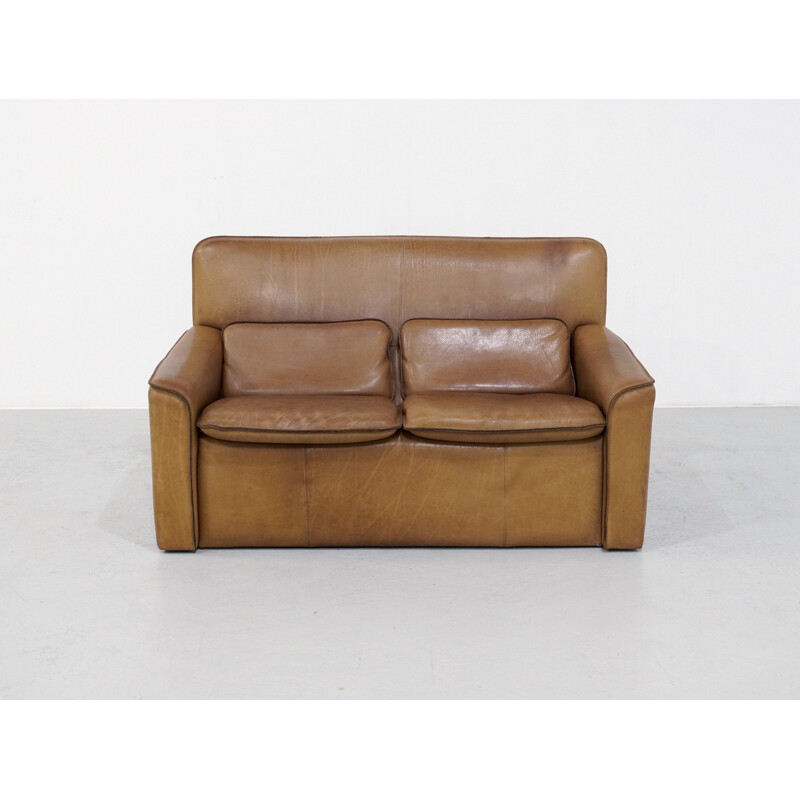 2-Seater leather Sofa by Leolux - 1970s