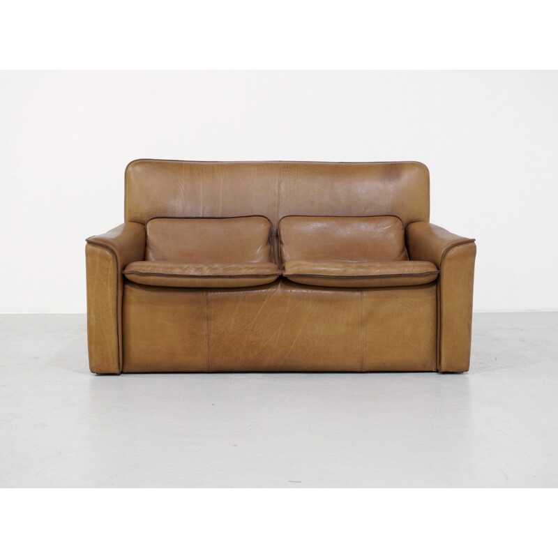 2-Seater leather Sofa by Leolux - 1970s