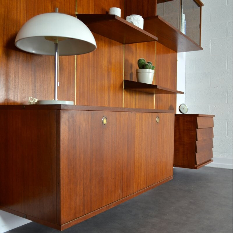 Modular bookcase system by Louis Paolozzi - 1950s