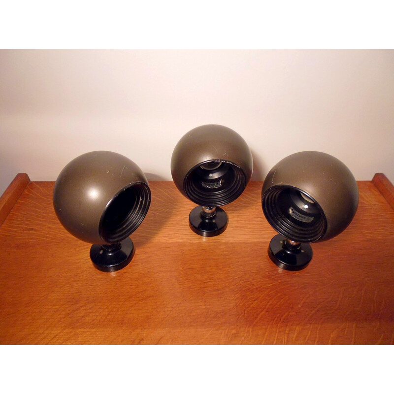 Eye ball wall lamp by Leuchten Staff - 1970s