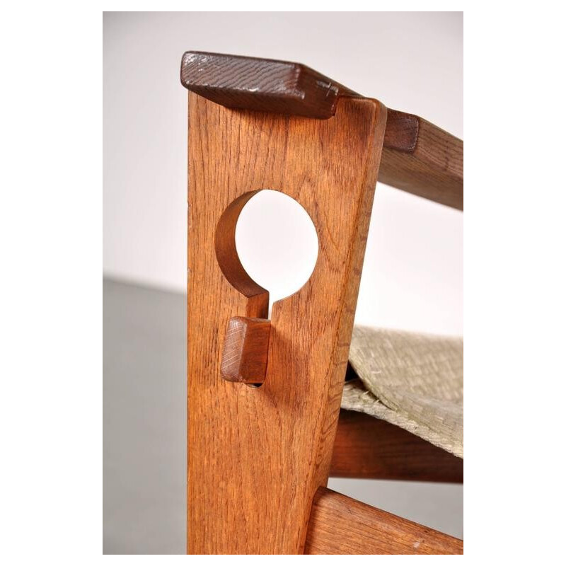 Rocking Chair "Keyhole"  by Hans J. Wegner - 1960s