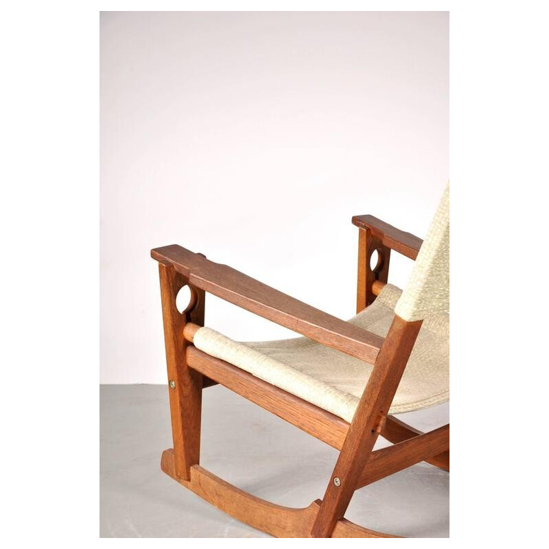 Rocking Chair "Keyhole"  by Hans J. Wegner - 1960s