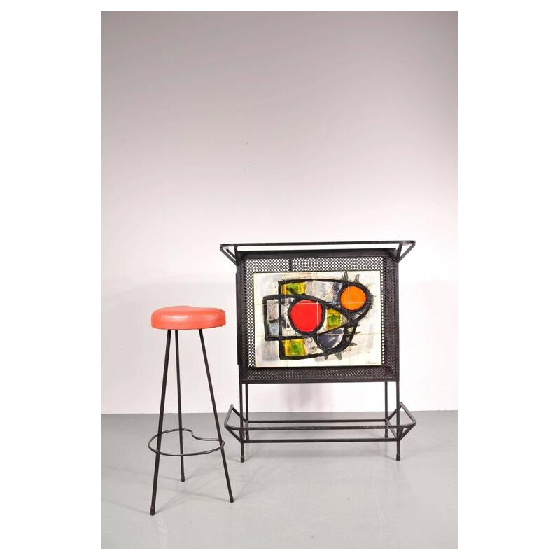 Bar and Stool by BELARTI - 1950s