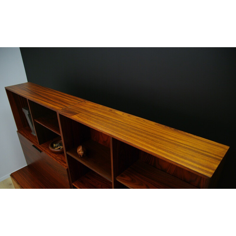 Vintage bookcase in rosewood by Ib Kofod Larsen for Faarup Mobelfabric - 1960s