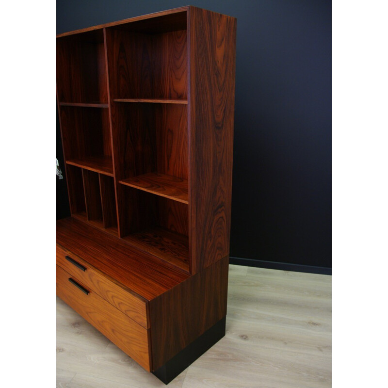 Vintage bookcase in rosewood by Ib Kofod Larsen for Faarup Mobelfabric - 1960s