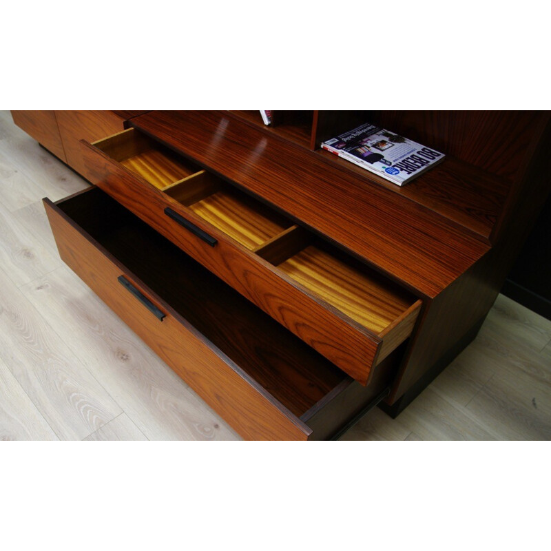 Vintage bookcase in rosewood by Ib Kofod Larsen for Faarup Mobelfabric - 1960s