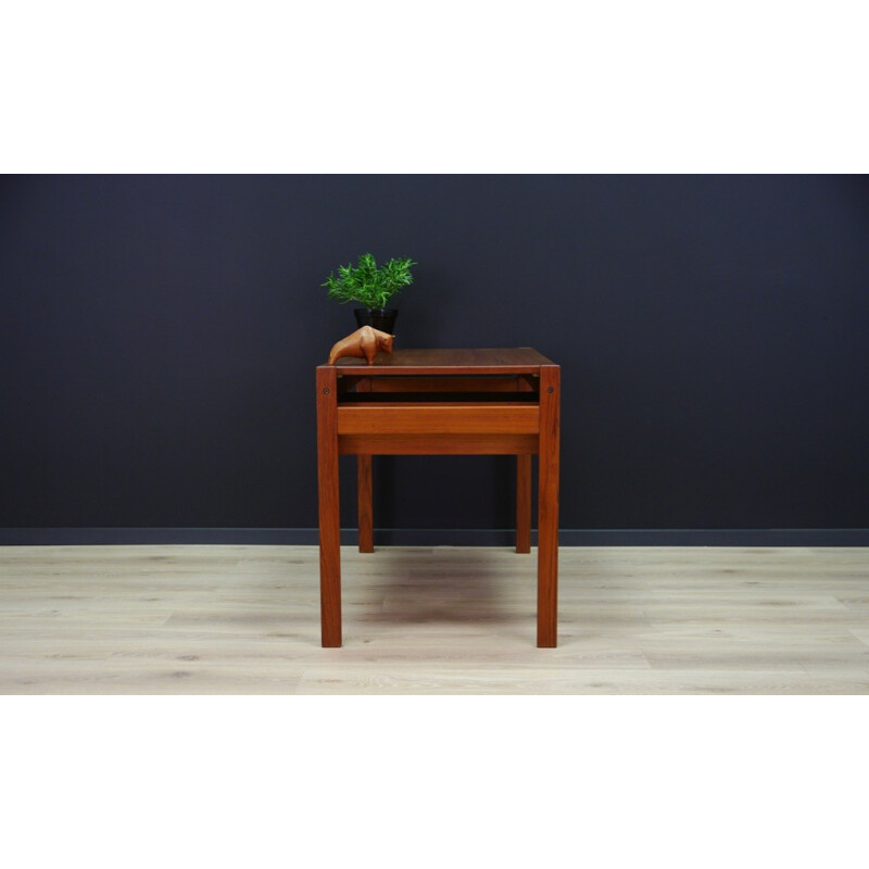 Classic vintage writing desk in teak - 1960