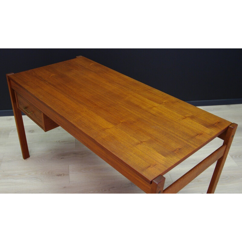 Classic vintage writing desk in teak - 1960